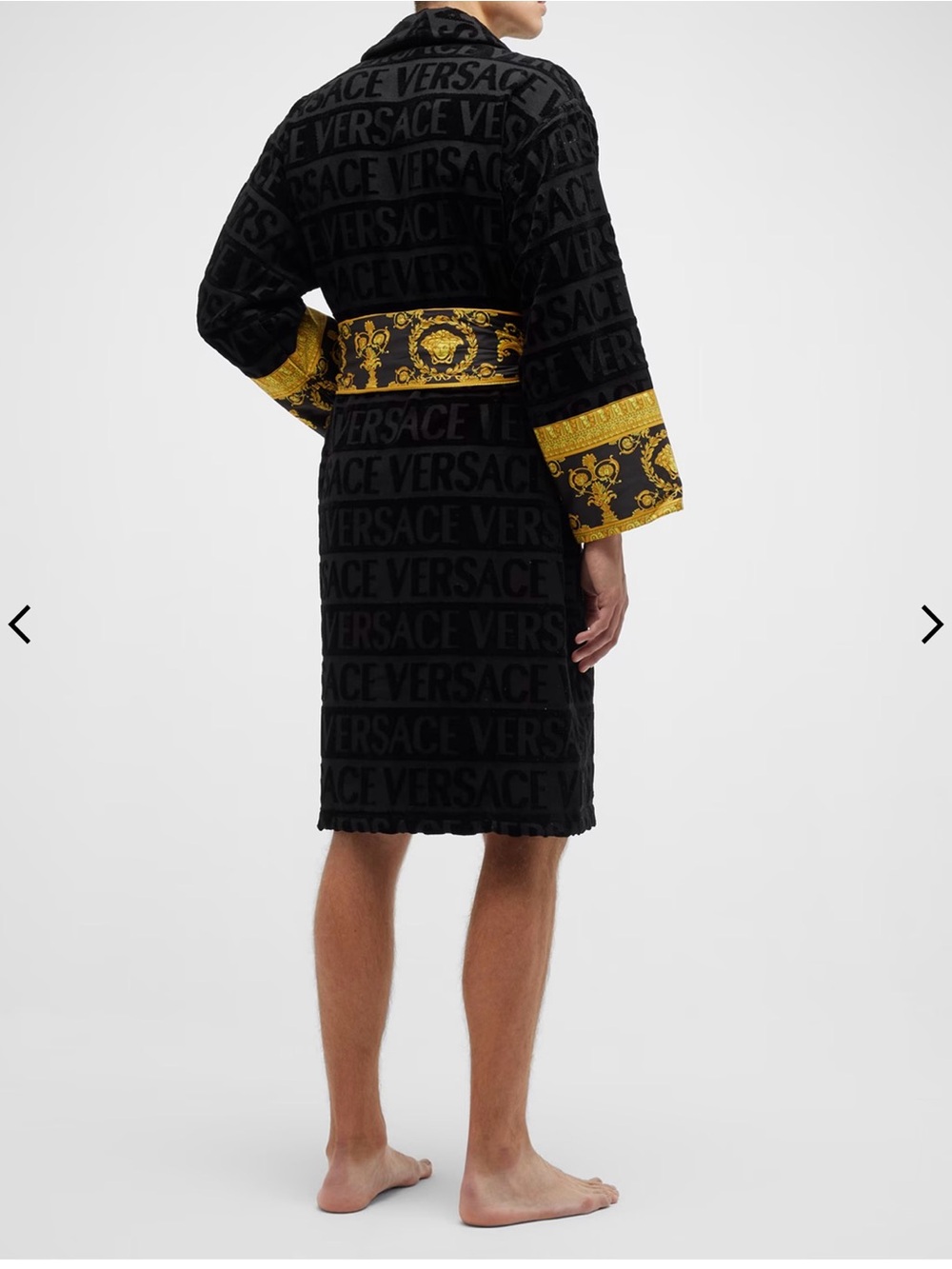 Versace Baroque Unisex Robe - Picture 4 of 6